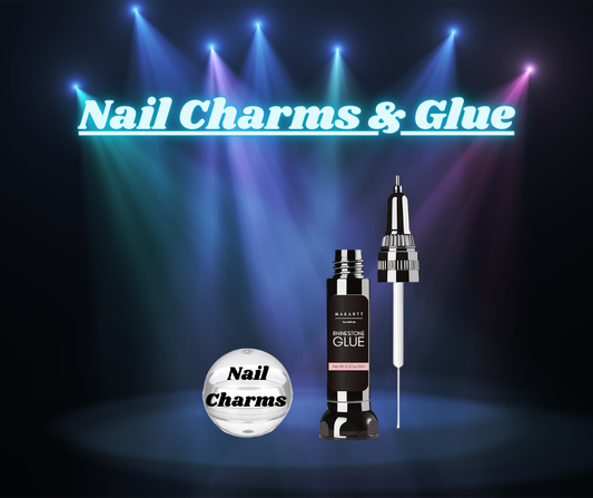 Nail Charms and Charm/rhinestone glue