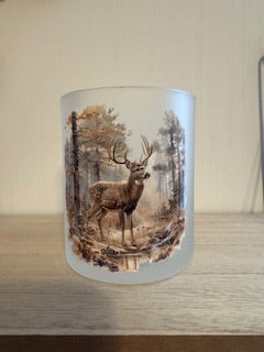 11oz Glass Coffee Cup
