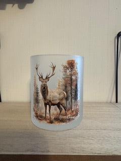 11oz Glass Coffee Cup