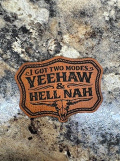 Leather Hat Patch