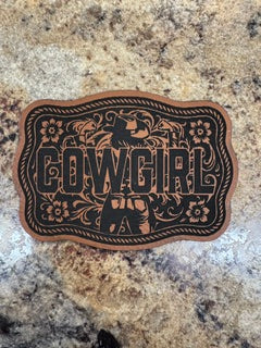 Leather Hat Patch