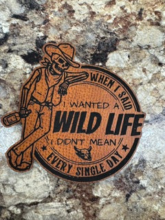 Leather Hat Patch
