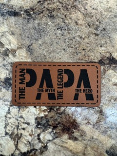 Leather Hat Patch
