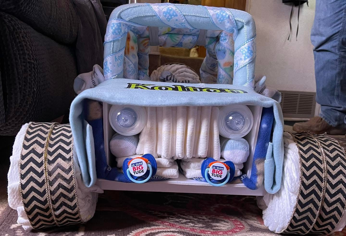 Diaper Cake Jeep